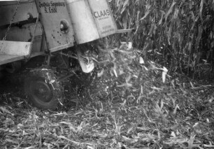 Strohschneidwerk am Claas Kolumbus