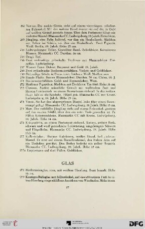 Glas (Nr. 278-294)