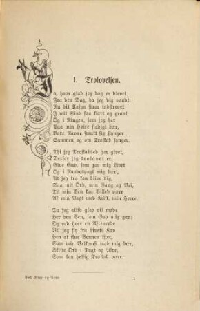 Ved Alter og Arne : En Gave fro Trolovede og Nygifte. Met Titelbillede