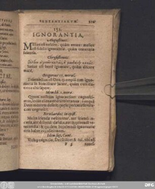 151. Ignorantia.