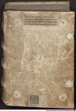 Antonii Rampigolli Biblia aurea - BSB Clm 18142