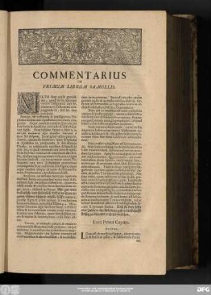 Loci Primi Capitis.