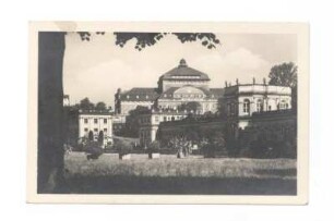 Kassel. Orangerieschloß, Marmorbad und Preußisches Staatstheater