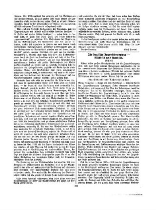 Die deutsche Jugendbewegung - Rückblick und Ausblick : (Schluß)
