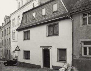 Mittweida, Wohnhaus : Mittweida. Wohnhaus, Steinweg 54. Straßenansicht