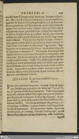 CCCCXXXIII. De quodam indocto Presbytero Bavaro