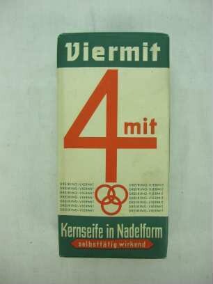 Waschpulver-Packung "Viermit", Kernseife
