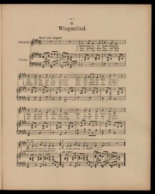 Wiegenlied