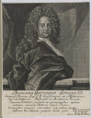 Bildnis des Burcard Gotthelf Struve