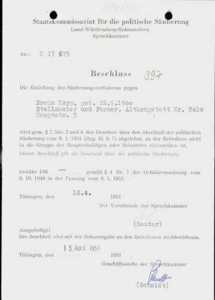 Kopp, Erwin