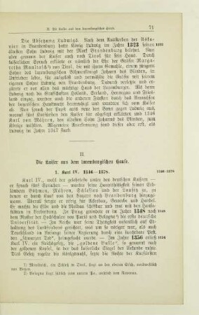 II. Die Kaiser aus dem luxemburgischen Hause