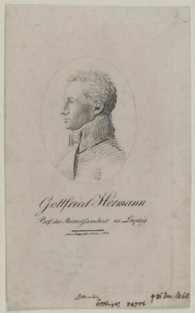 Bildnis des Gottfried Hermann