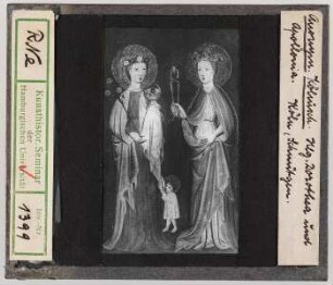 Hl. Dorothea und Hl. Apollonia. Köln, Schnütgen-Museum
