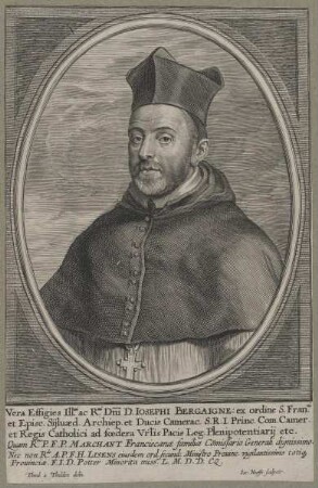 Bildnis des Iosephus Bergaigne