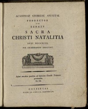 3: Anecdota quaedam ad historiam Concilii Tridentini pertinentia. Nr. III
