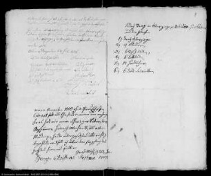 Handelsprotokolle des Amtes Mühlingen