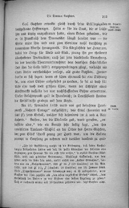 Die Dramen Gutzkows.