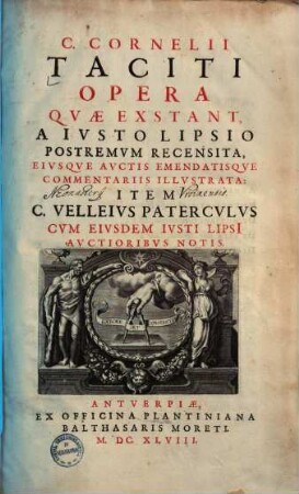 C. Cornelii Taciti opera quae exstant