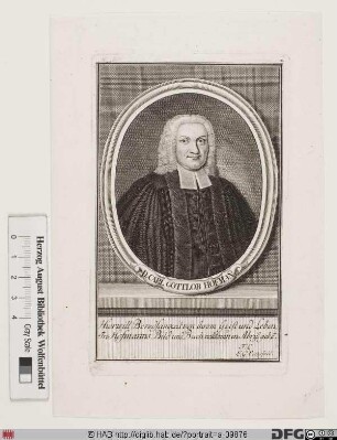 Bildnis Carl Gottlob Hofmann