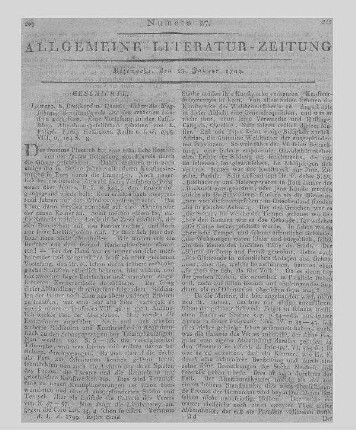 Historisch-genealogischer Kalender. Auf das Jahr 1799. Enthaltend die Geschichte Italiens und ein genealogisches Verzeichniß mit historisch-geographisch-statistischen Nachrichten von den neuesten Begebenheiten der Länder und ihrer Bewohner. Braunschweig: Schulbuchh. 1799