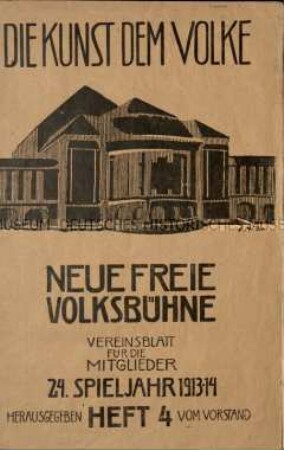 Neue Freie Volksbühne. Jg. 1914