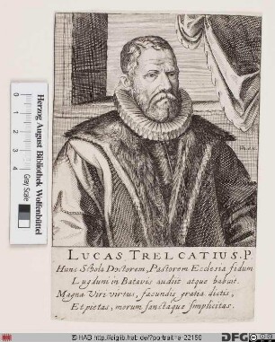 Bildnis Lucas Trelcatius d. Ä.