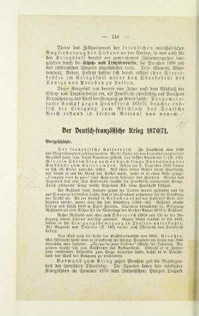 Der deutsch-französische Krieg 1870/71