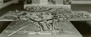 Dresden: Stadtmodell der Altstadt und Neustadt - Städtebauliche Konzeption 1969 (Modell 1: 500)