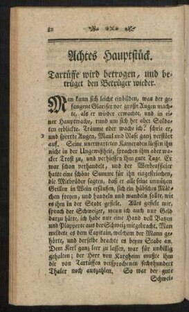 Achtes Hauptstück