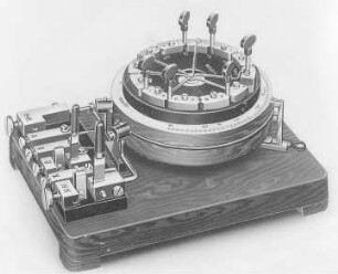 Thomson-Brücke von Siemens & Halske : Technikgeschichte | Physik | Elektrizität | Elektrische Meßinstrumente