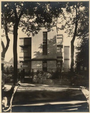 Villa Abrahamson, Berlin-Lankwitz: Straßenansicht