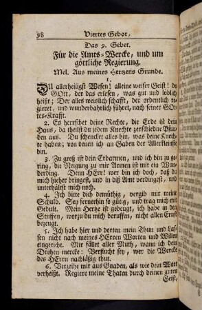 98-101, Das 9. Gebet