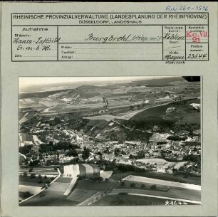 Burgbrohl Brohl (Landkreis Ahrweiler, Gemeinde Brohltal), Gesamtansicht