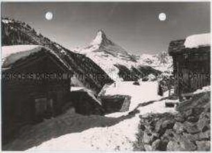 Findeln, Alpen, Matterhorn