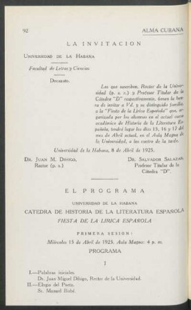 La Invitación