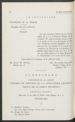 La Invitación