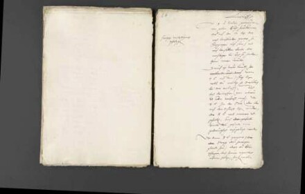 Anweisungen Herzog Christophs von Württemberg an den Obervogt zu Göppingen und den Kastner zu Heidenheim bezüglich eines Aufenthalts des Pfalzgrafen Wolfgang im Göppinger Schloss sowie in Heidenheim.