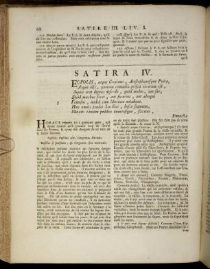 Satira IV. - Satira V.