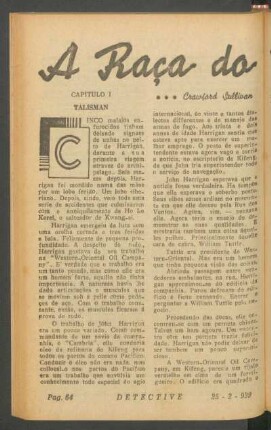 A raça do mar : [Grande novella]