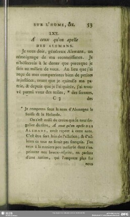 LXX. A` ceux qu'on apelle