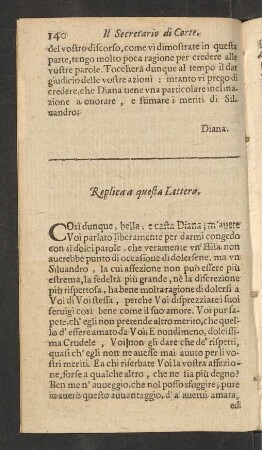Replica a questa Lettera.