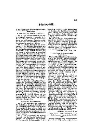 Schulpolitik