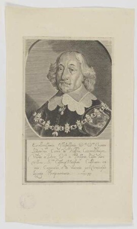 Bildnis des Joannes Ludovicus de Nassau