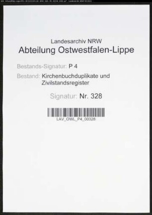 Kirchenbuchduplikat der katholischen Gemeinde Störmede, Kreis Lippstadt (GHT 1831-1834). (Gemeinde: Katholische Gemeinde)