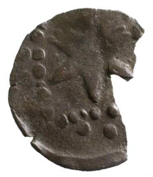 Münze, Vierling (1/4 Pfennig), 2.Häfte 15.Jh.