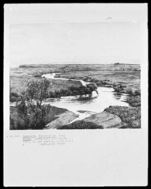 Landschaft mit Bach