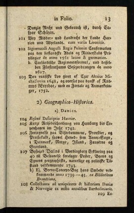 13-24, 2) Geographico-Historica.