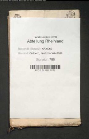 Greffier Petrus de Winckel gegen Graf von Pas-Feuquières, Herr der Herrlichkeit Well, wegen rückständiger Zinsen