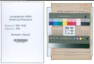 Entnazifizierung Hanna Burbach , geb. 15.04.1910 ()