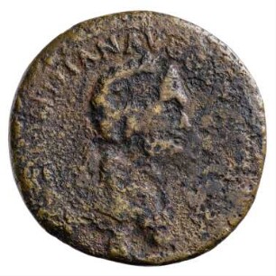 Münze, Sesterz, 85 n. Chr.